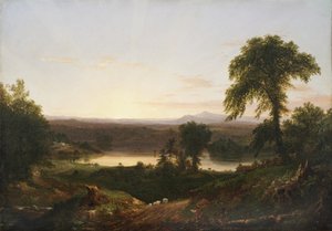 Zomertwilight, Een Herinnering aan een Scène in New England, 1834